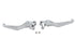 V-Twin Chrome V-Cut Hand Lever Set - 26-2203
