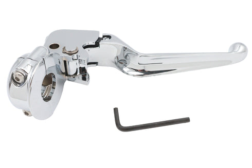 V-Twin Clutch Hand Lever Assembly Chrome - 26-2205
