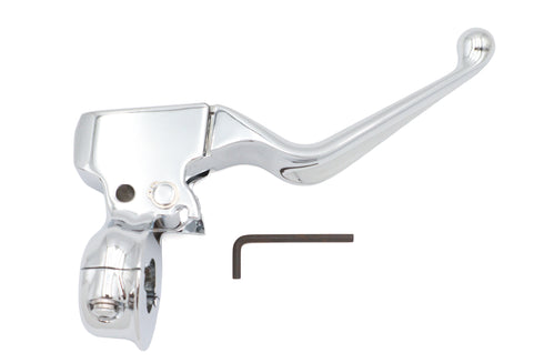 V-Twin Chrome Clutch Hand Lever Assembly - 26-2207