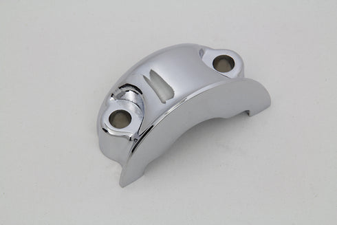 V-Twin Clutch Hand Lever and Master Cylinder Clamp Chrome - 26-2224