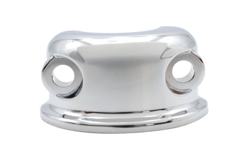 V-Twin Clutch Hand Lever and Master Cylinder Clamp Chrome - 26-2229
