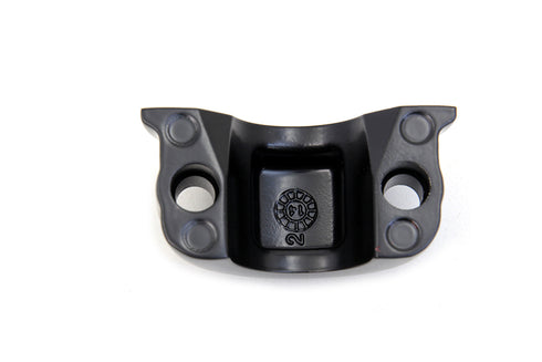 V-Twin Clutch Hand Lever and Master Cylinder Clamp Black - 26-2230