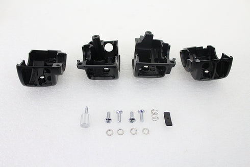 V-Twin Handlebar Switch Housing Kit Black - 26-2242