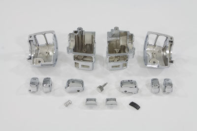 V-Twin Handlebar Switch Housing Kit Chrome - 26-2254