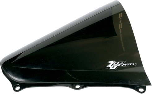 ZERO GRAVITY Double Bubble Windscreen - Dark Smoke - CBR600RR 16-406-19