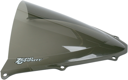 ZERO GRAVITY Double Bubble Windscreen - Smoke - GSXR 6/750 16-110-02