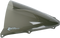 ZERO GRAVITY Double Bubble Windscreen - Smoke - GSXR 6/750 16-110-02