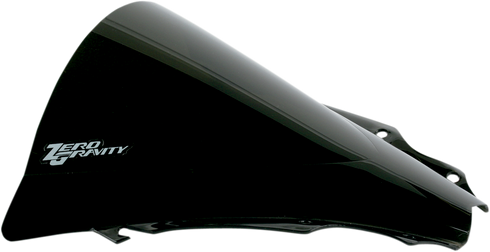 ZERO GRAVITY Double Bubble Windscreen - Dark Smoke - YZF-R6 16-579-19