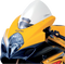 ZERO GRAVITY Corsa Windscreen - Clear - GSXR1 24-111-01