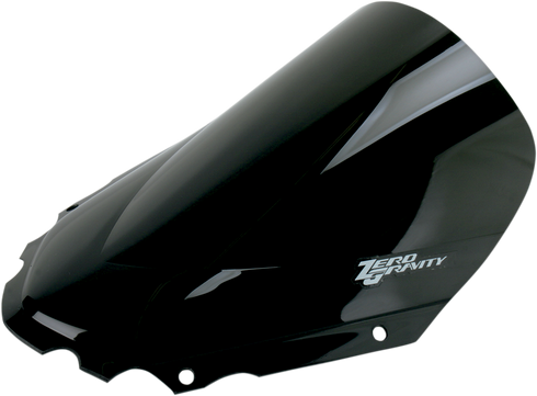 ZERO GRAVITY Double Bubble Windscreen - Dark Smoke - KLR 16-206-19