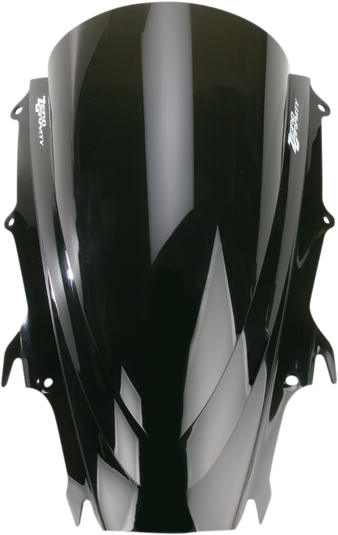 ZERO GRAVITY Double Bubble Windscreen - Dark Smoke - 675 16-912-19
