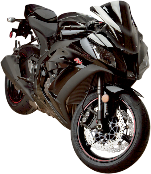 ZERO GRAVITY Double Bubble Windscreen - Clear - ZX10 16-263-01