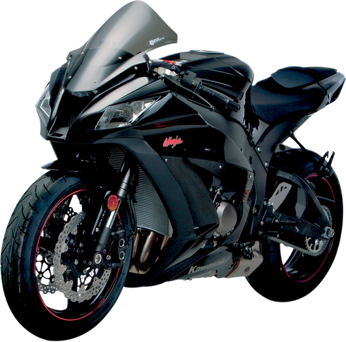 ZERO GRAVITY Corsa Windscreen - Smoke - ZX10 24-263M-02