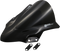 ZERO GRAVITY Double Bubble Windscreen - Dark Smoke - Ninja 400 16-283-19