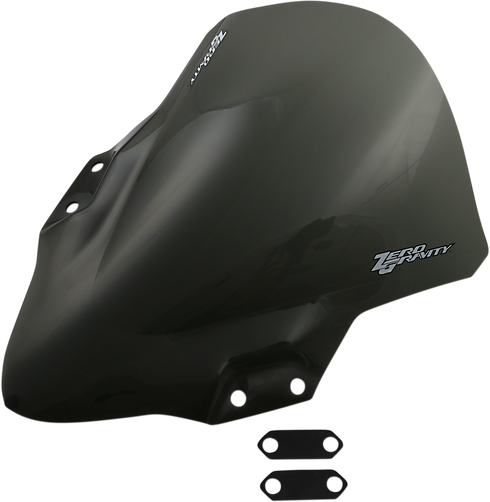 ZERO GRAVITY Corsa Windscreen - Smoke - Ninja 400 24-283-02