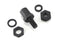 Colony Side Car Axle Extension Nut Kit - 2622-5