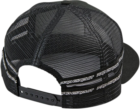 PRO CIRCUIT Patch Snapback Hat - Black 6711167125