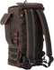 BURLY BRAND Sissy Bar Backpack - Dark Oak B15-1013D
