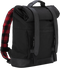BURLY BRAND Roll Top Backpack - Black B15-1020B