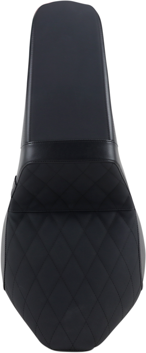 LE PERA Kickflip Seat - Diamond w/ Gripp Tape - Black - FXBB/FLSL '18-'23 LY-590DMGP