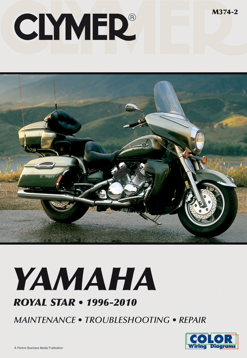 CLYMER Manual - Yamaha - XVZ Royal Star CM3742