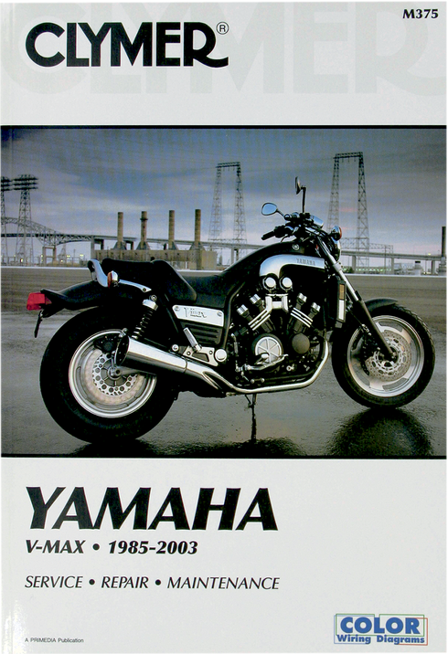 CLYMER Manual - Yamaha - VMX V-Max CM3752