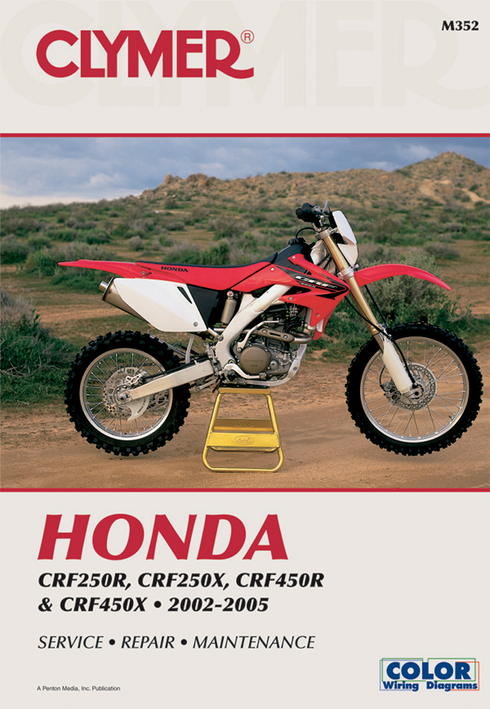 CLYMER Manual - Honda - CRF250R / CRF250X / CRF450R CM352