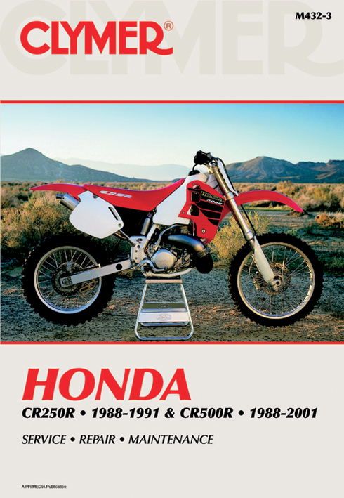 CLYMER Manual - Honda - CR250R / CR500R CM4323
