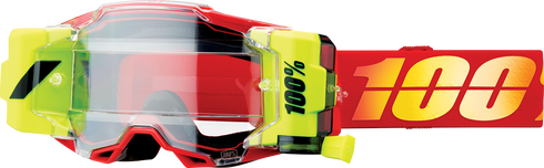 100% Armega Forecast Goggle - Roll-Off - Nuketown - Clear Lens 50006-00004