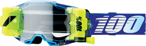 100% Armega Forecast Goggle - Roll-Off - Royal - Clear Lens 50006-00003