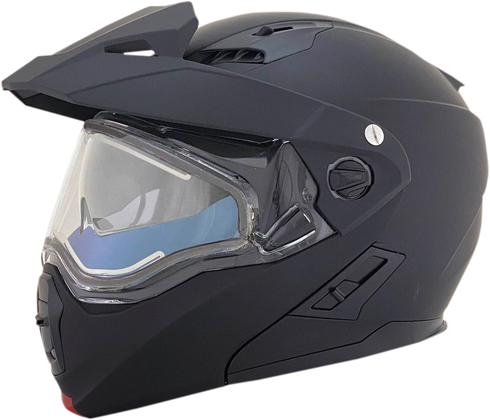 AFX FX-111DS Snow Helmet - Electric - Dual Pane - Matte Black - Large 0120-0801