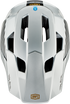 100% Trajecta Helmet - Fidlock - Ranelagh - Silver - Large 80003-00015