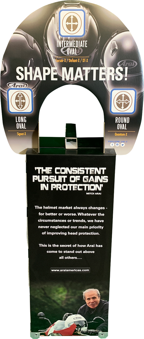 ARAI HELMETS Helmet Display 121495