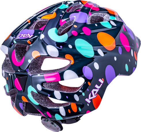 KALI Child Chakra Lighted Helmet - Confetti - Gloss Teal - XS 0221022134