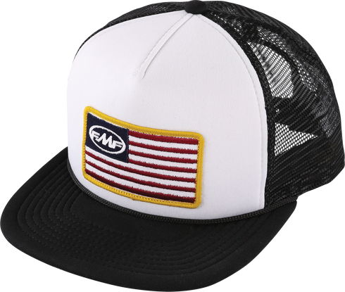 FMF Stars and Bars Hat - White SP21196911WHT