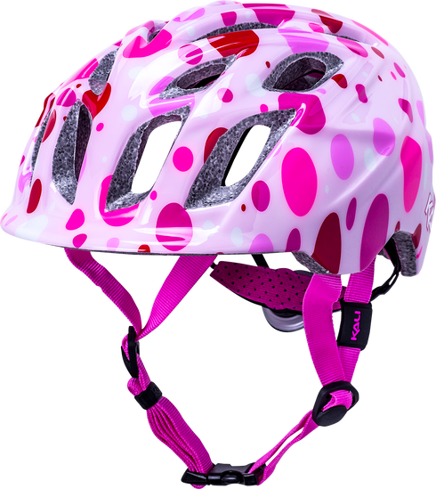 KALI Child Chakra Lighted Helmet - Confetti - Gloss Pink - XS 0221022124