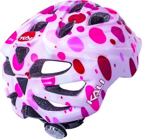 KALI Child Chakra Lighted Helmet - Confetti - Gloss Pink - XS 0221022124