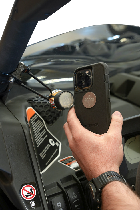 KLOCK WERKS Roll Cage Phone Mount - Offset - 1-7/8" KWD-05-0531