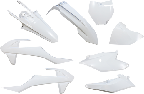 UFO Replacement Body Kit - White - Gas Gas - MC '21-'24 GGKIT701-041