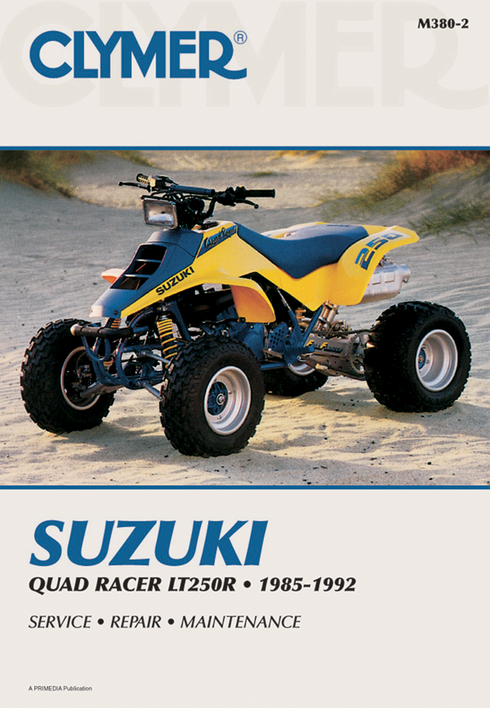 CLYMER Manual - Suzuki - LT250R QuadRacer CM3802