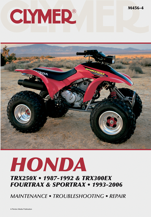 CLYMER Manual - Honda - TRX250X/300EX CM4564