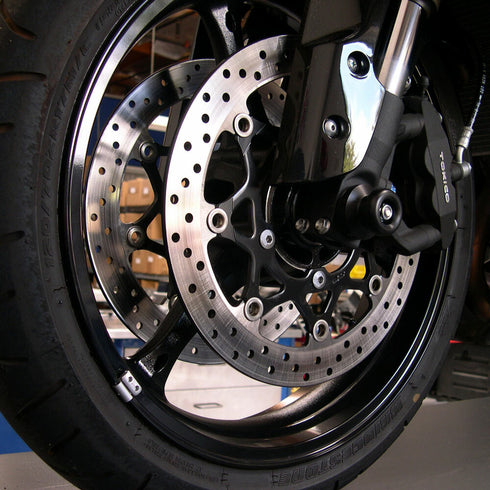 Front Axle Sliders Black