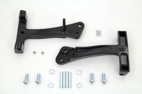 Wyatt Gatling Passenger Footboard Support Black - 27-0018