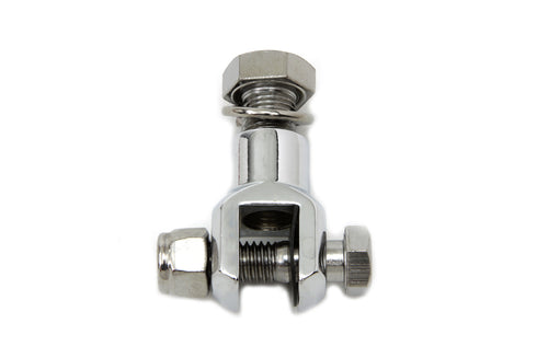 Wyatt Gatling Footpeg Mount Yoke Chrome - 27-0028