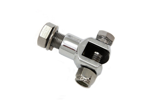 Wyatt Gatling Footpeg Mount Yoke Chrome - 27-0028