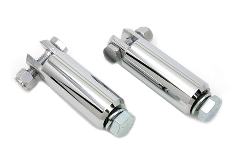 V-Twin Footpeg Mount Bars Chrome - 27-0030
