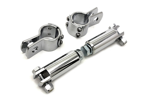 V-Twin Chrome Footpeg Mount Kit - 27-0034