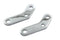 Wyatt Gatling Chrome Elevated Footpeg Mount Bracket Set - 27-0060