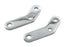 Wyatt Gatling Chrome Elevated Footpeg Mount Bracket Set - 27-0060