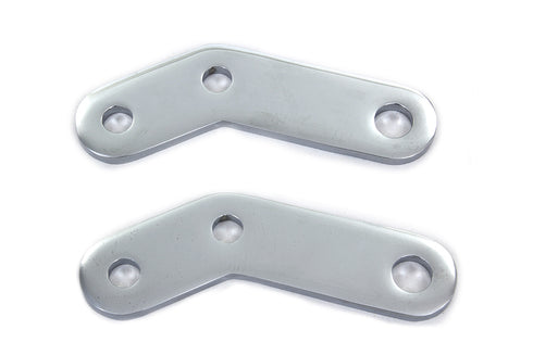 Wyatt Gatling Chrome Elevated Footpeg Mount Bracket Set - 27-0060
